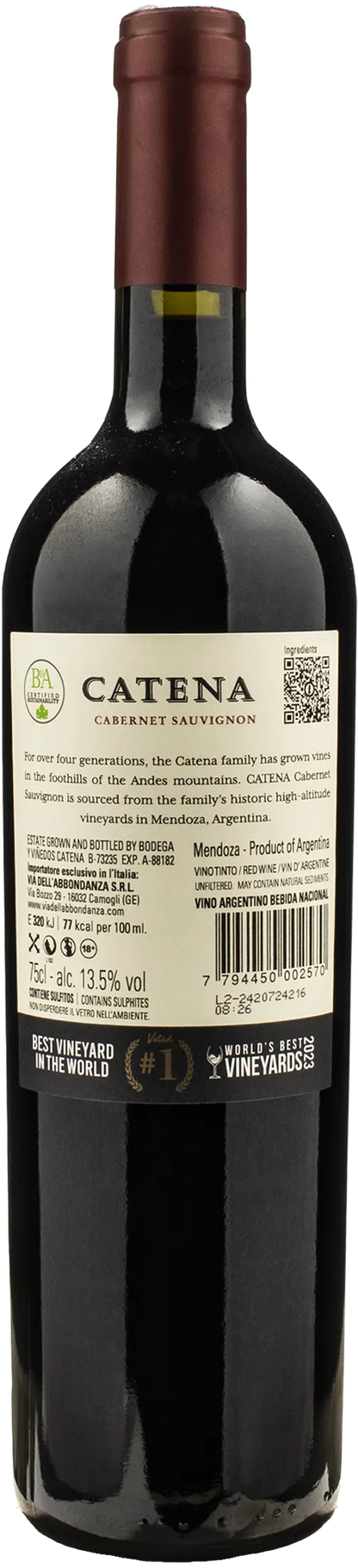 l carnitina pret catena L-carnitina 1250, 60 capsule, OstroVit Catena Zapata Cabernet Sauvignon 2022