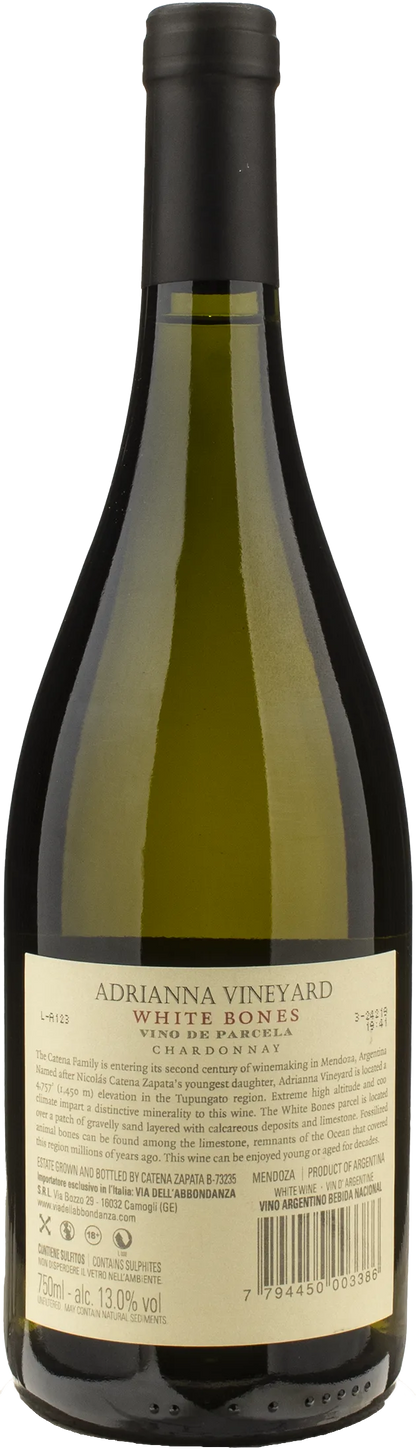 Catena Zapata Adrianna Vineyard White Bones Chardonnay 2022