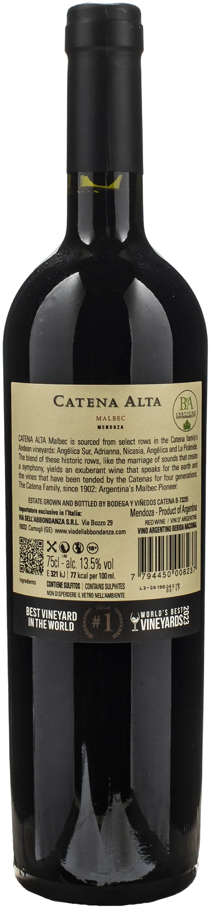 Catena Zapata Catena Alta Malbec 2021