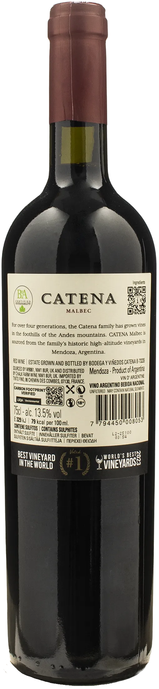 Catena Zapata Catena Malbec 2023