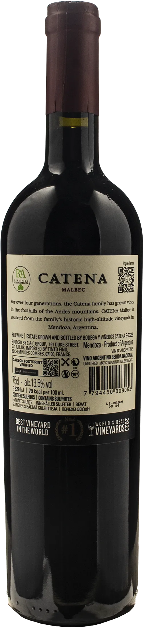 Catena Zapata Catena Malbec 2024