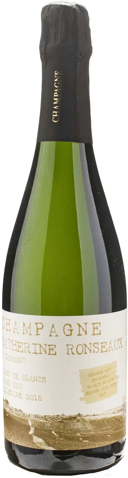 Catherine Ronseaux Champagne Grand Cru Blanc de Blancs A Cramant 2015