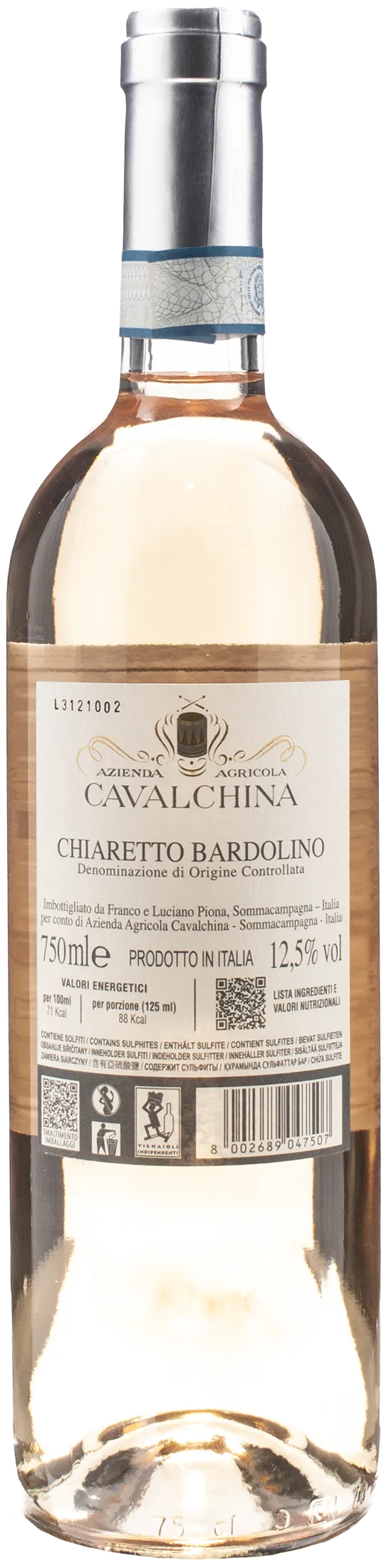 Cavalchina Bardolino Chiaretto 2023
