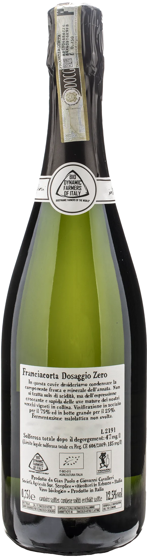 Cavalleri Franciacorta Pas Dose 2019