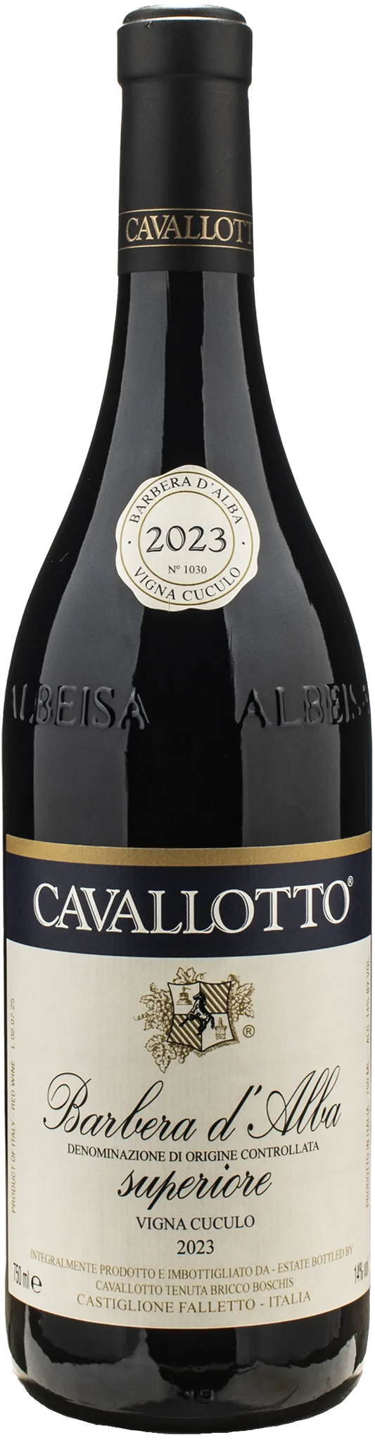 Cavallotto Barbera d'Alba Superiore Vigna del Cuculo 2023