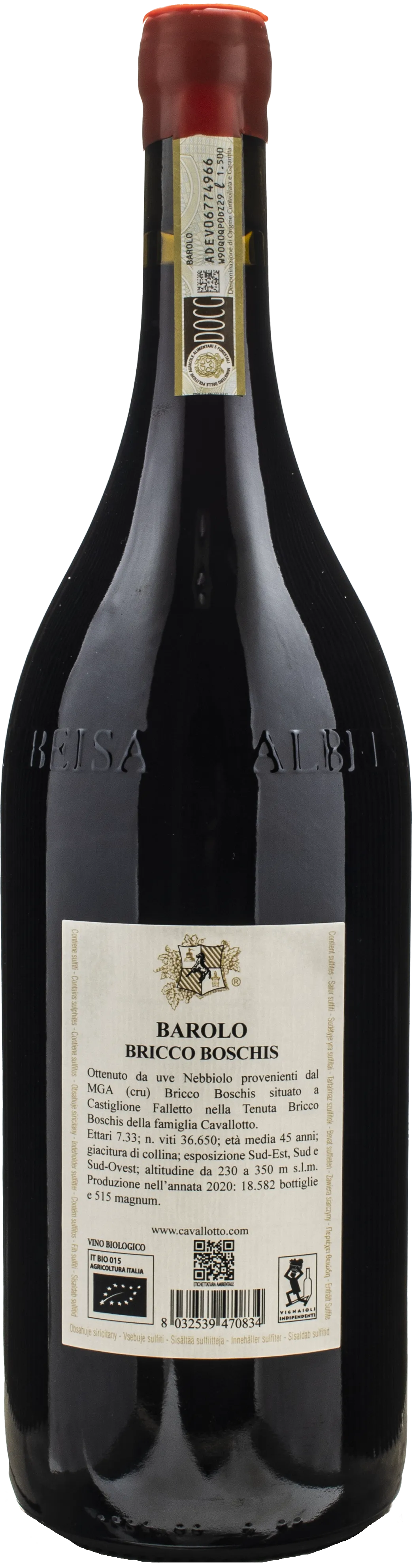 Cavallotto Barolo Bricco Boschis Magnum 2020