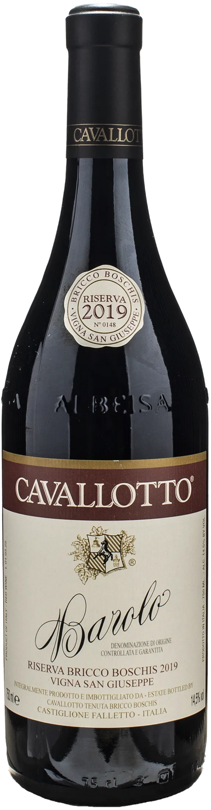 Cavallotto Barolo Riserva Bricco Boschis Vigna San Giuseppe 2019