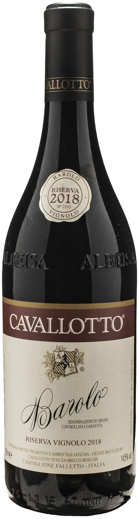 Cavallotto Barolo Riserva Vignolo 2018