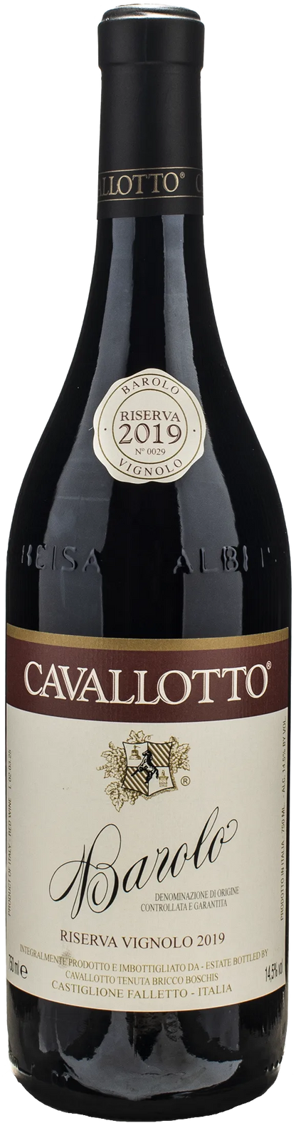 Cavallotto Barolo Riserva Vignolo 2019