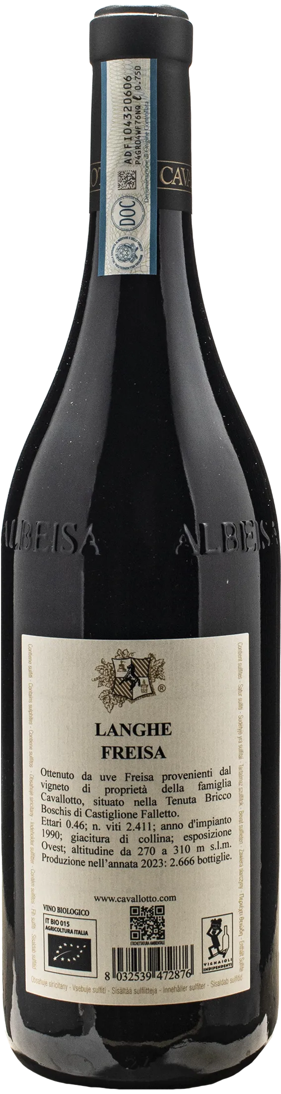 Cavallotto Langhe Freisa 2023