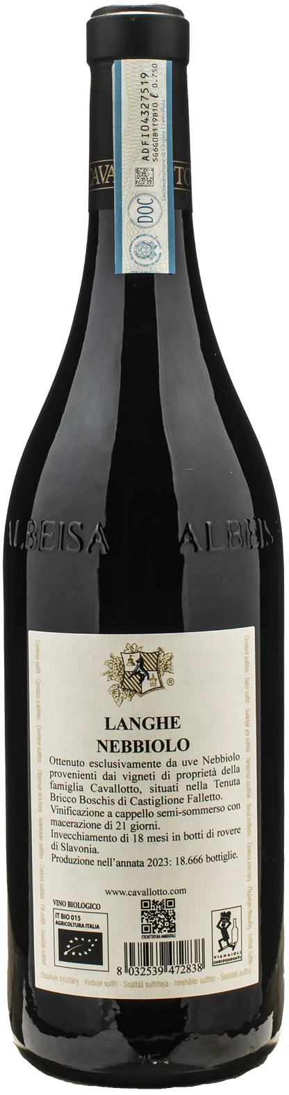 Cavallotto Langhe Nebbiolo 2023