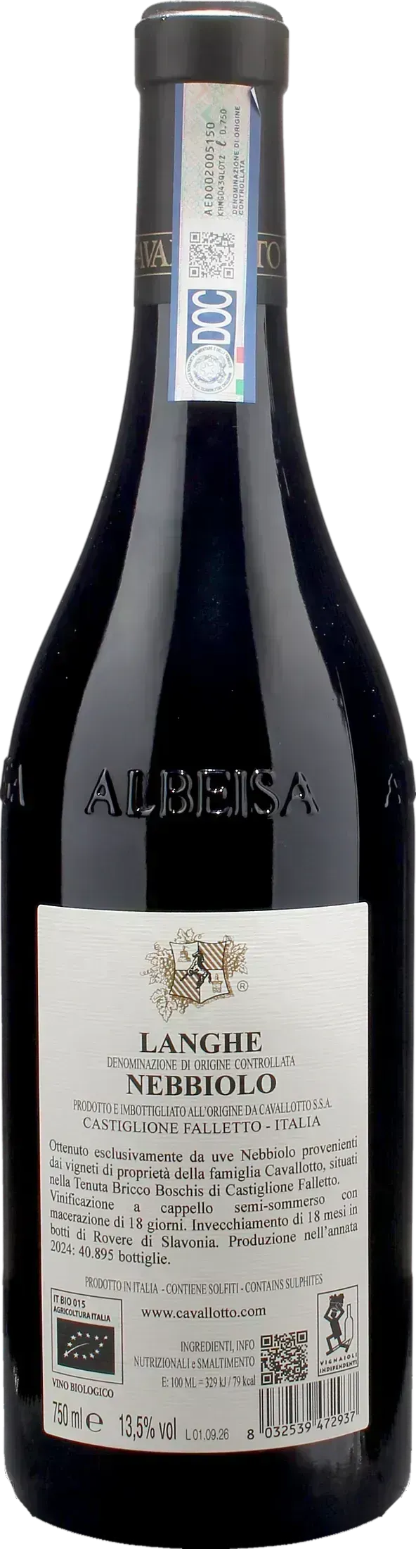 Cavallotto Langhe Nebbiolo 2024