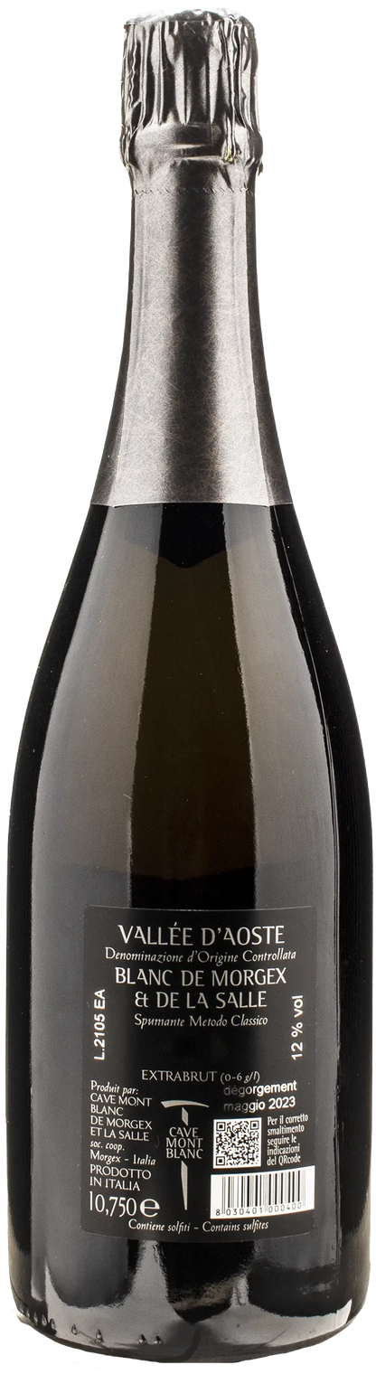 Cave Mont Blanc De Morgex Metodo Classico Extra Brut 2020