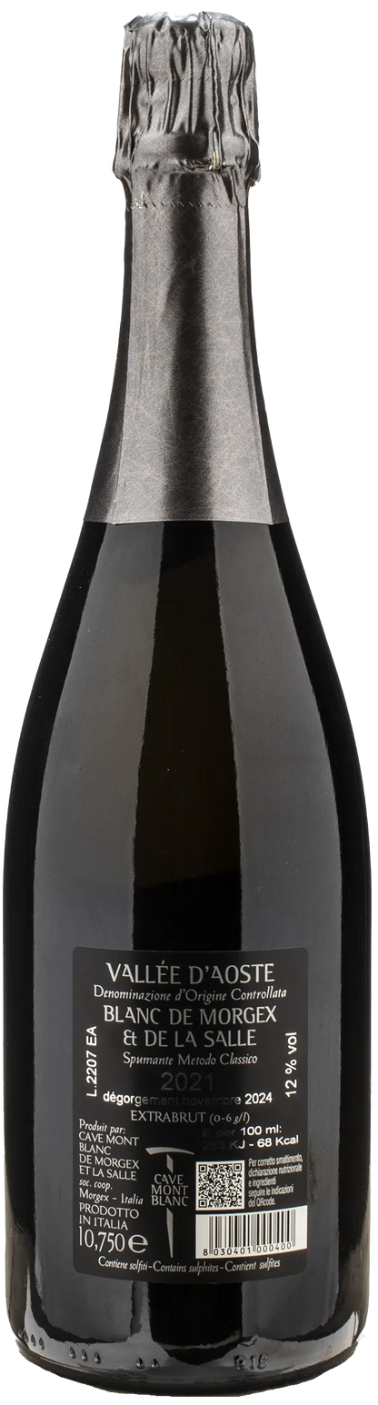 Cave Mont Blanc De Morgex Metodo Classico Extra Brut 2021