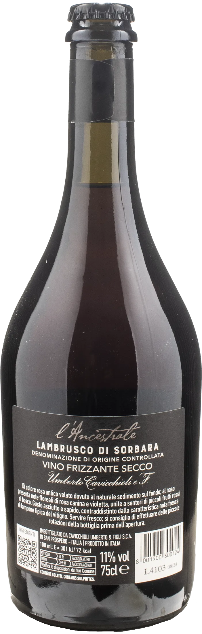 Cavicchioli Lambrusco di Sorbara L'Ancestrale