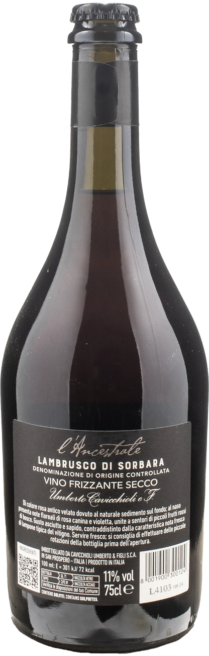 Cavicchioli Lambrusco di Sorbara L'Ancestrale