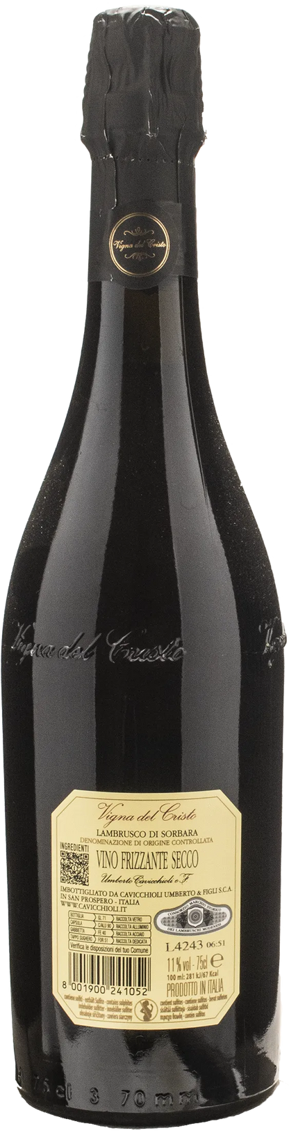 Cavicchioli Lambrusco di Sorbara Vigna del Cristo 2023