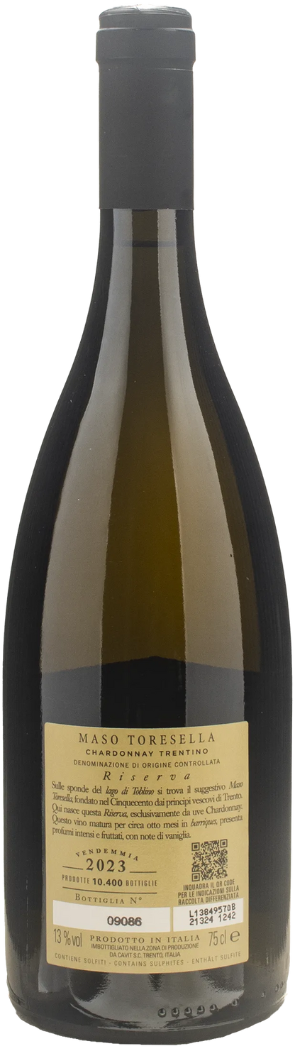 Cavit Maso Toresella Trentino Chardonnay Riserva 2023
