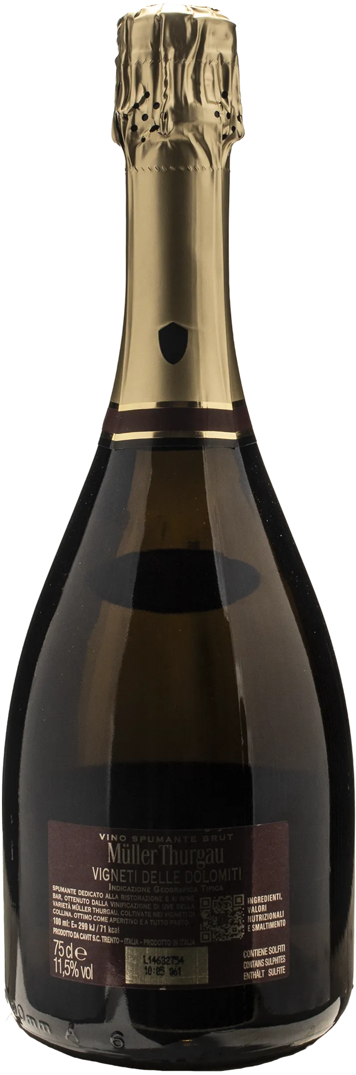 Cavit Muller Thurgau Cuvee Speciale Brut 2025