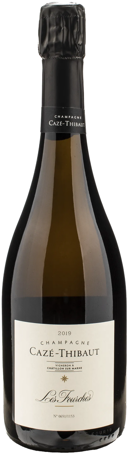 Caze Thibaut Champagne Blanc de Blancs Brut Nature Les Fourches 2019