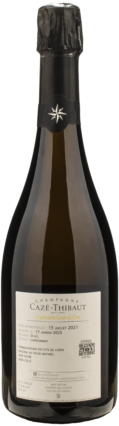 Caze Thibaut Champagne Grand Cru Cramant Chardonnay 2020