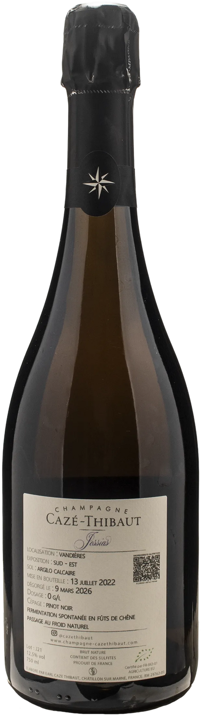 Caze Thibaut Champagne Jossias Brut Nature 2021