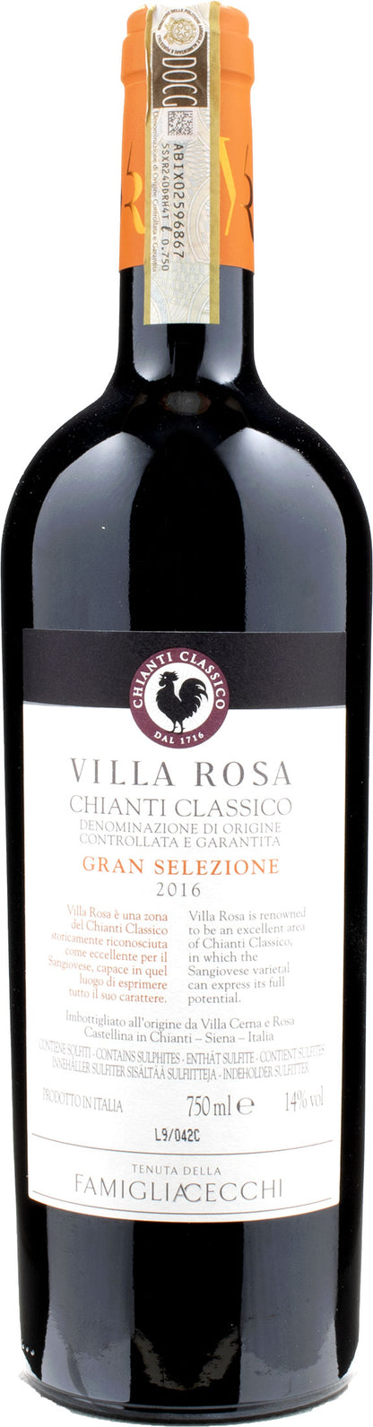Cecchi Chianti Classico Gran Selezione Villa Rosa 2016