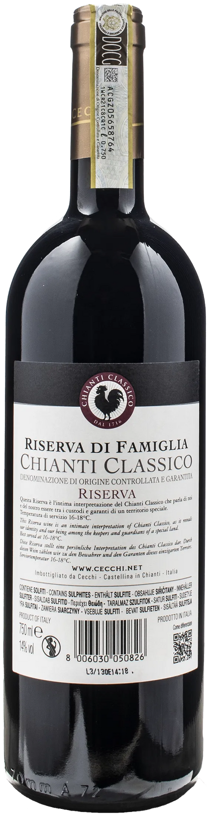 Cecchi Chianti Classico Riserva di Famiglia Riserva 2019