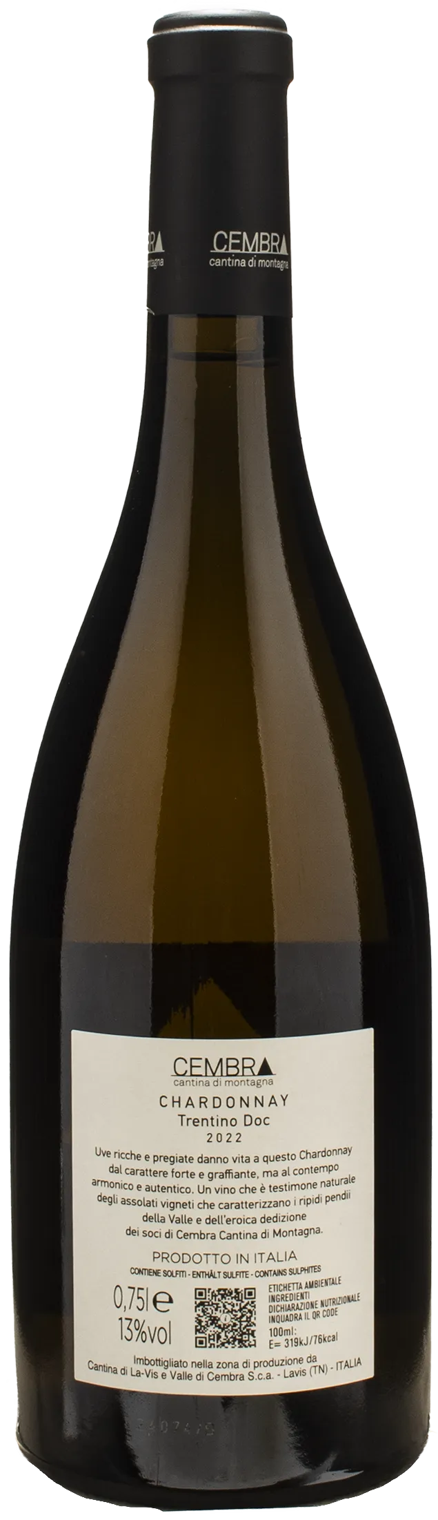 Cembra Trentino Chardonnay 2022