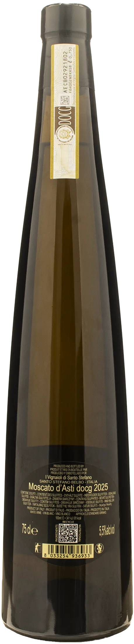Ceretto I Vignaioli di Santo Stefano Moscato d'Asti 2025