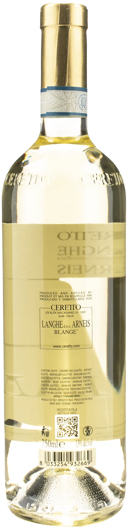 Ceretto Langhe Arneis Blangè 2023