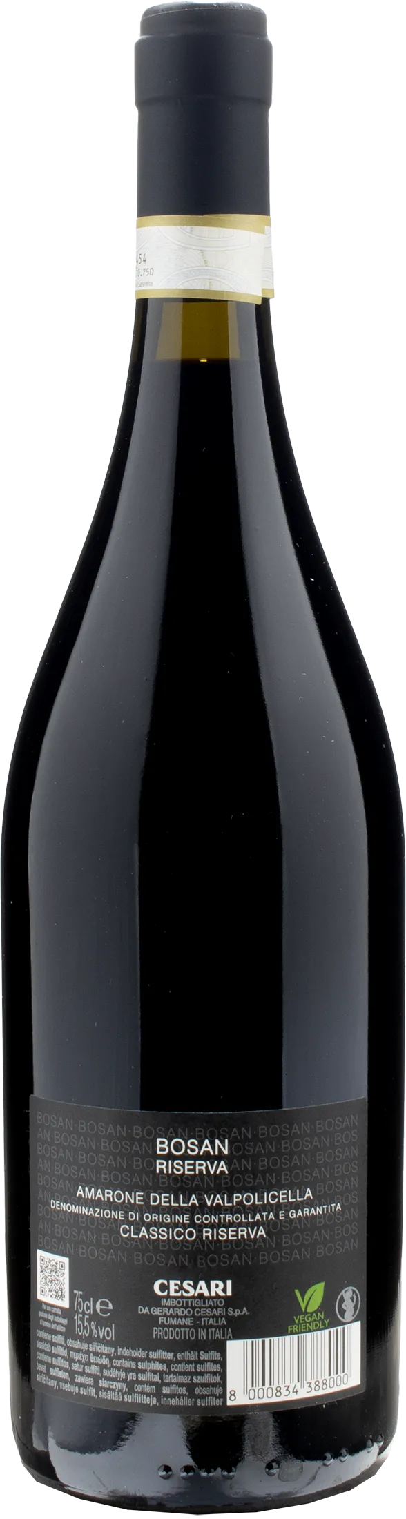 Cesari Amarone della Valpolicella Classico Bosan Riserva 2015