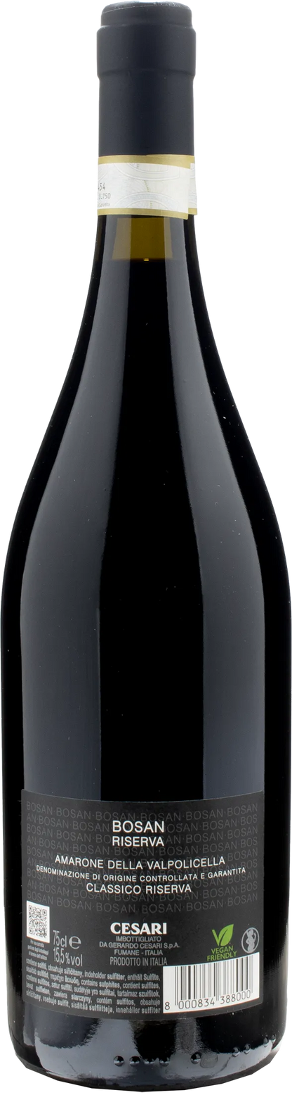 Cesari Amarone della Valpolicella Classico Bosan Riserva 2015