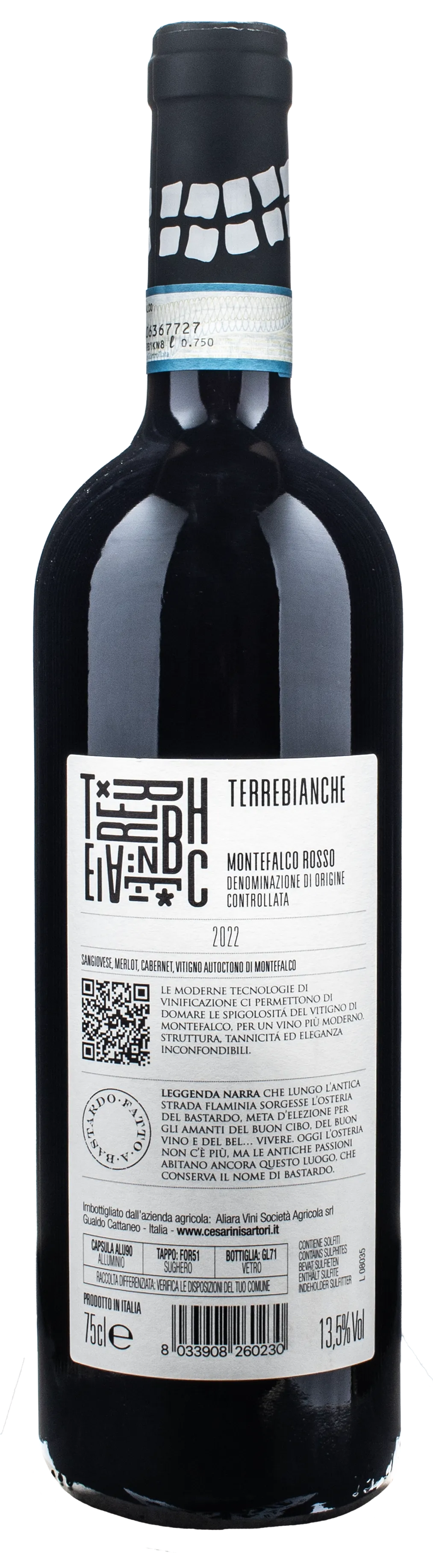 Cesarini Sartori Montefalco Terrebianche Rosso 2022