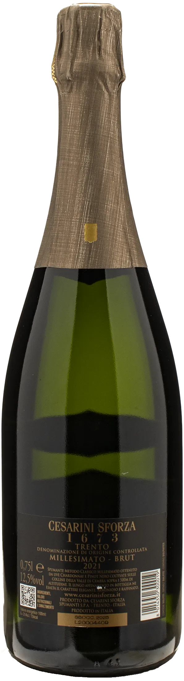 Cesarini Sforza 1673 Trento Brut Millesimato 2021