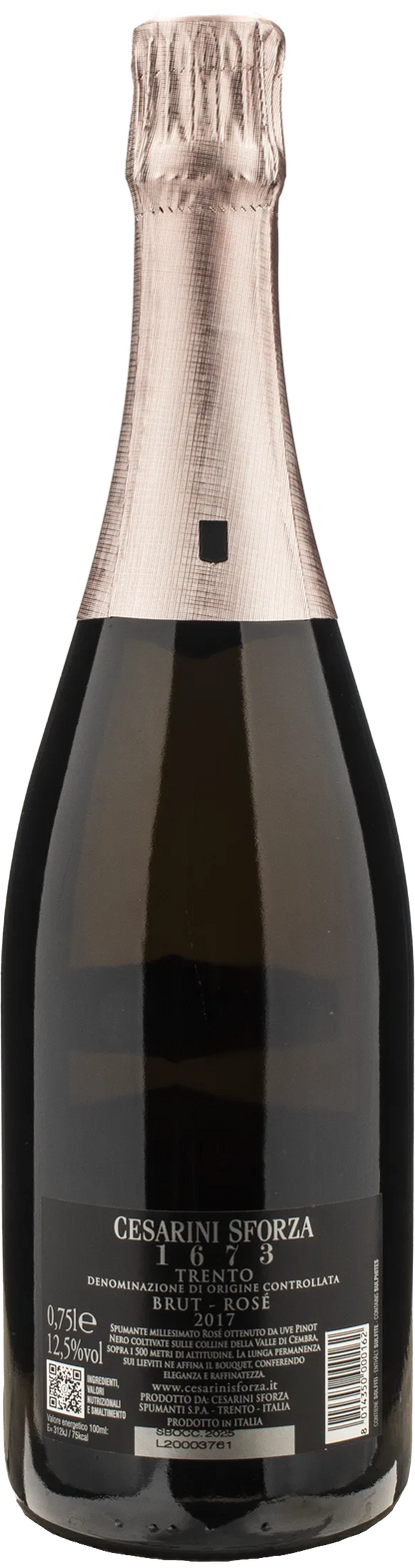 Cesarini Sforza 1673 Trento Brut Rosè 2017