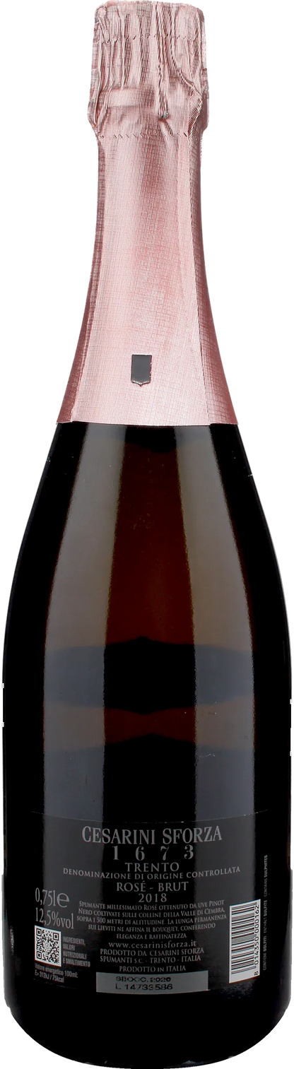 Cesarini Sforza 1673 Trento Brut Rosè 2018