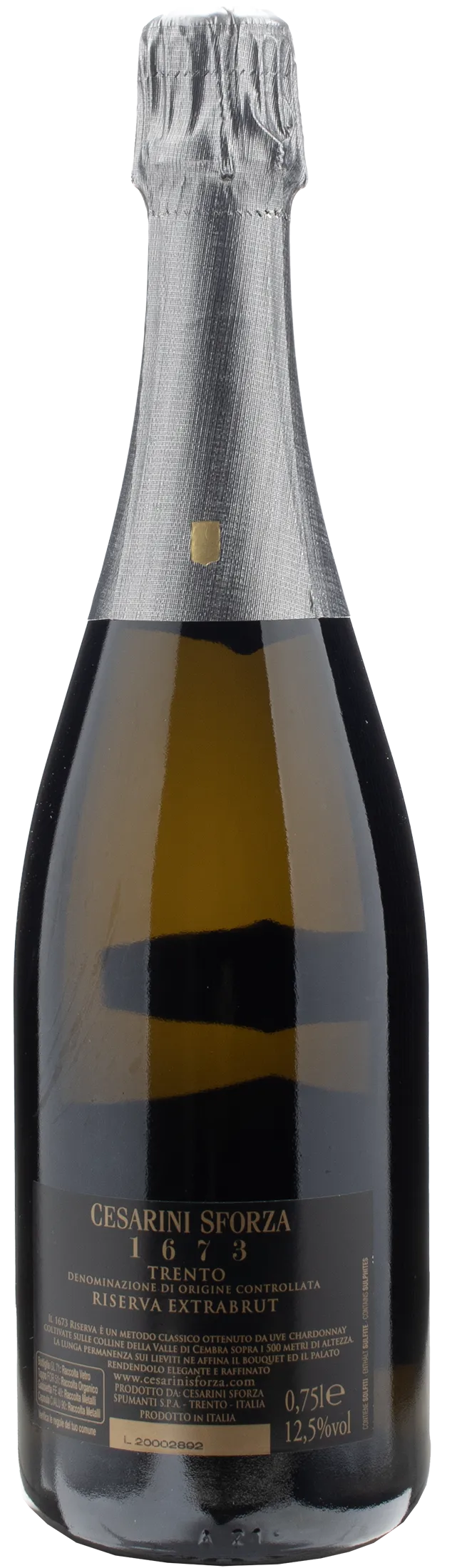 Cesarini Sforza 1673 Trento Extra Brut Riserva 2016