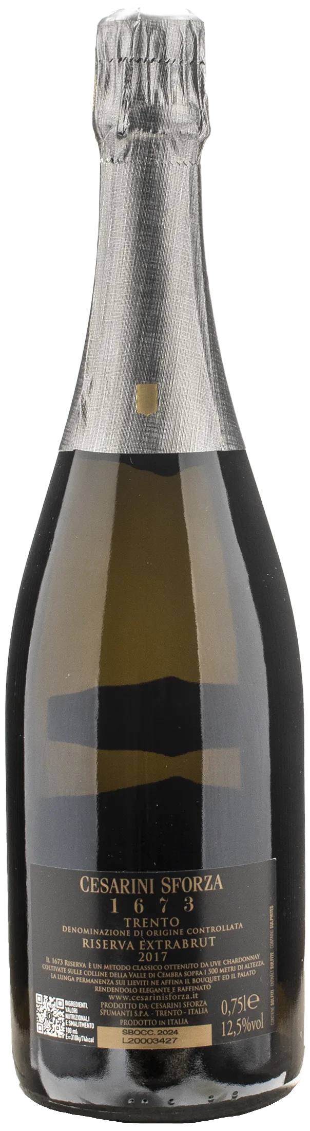 Cesarini Sforza 1673 Trento Extra Brut Riserva 2017