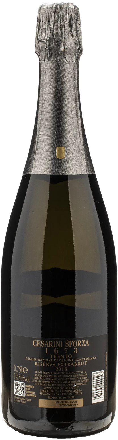 Cesarini Sforza 1673 Trento Riserva Extra Brut 2018