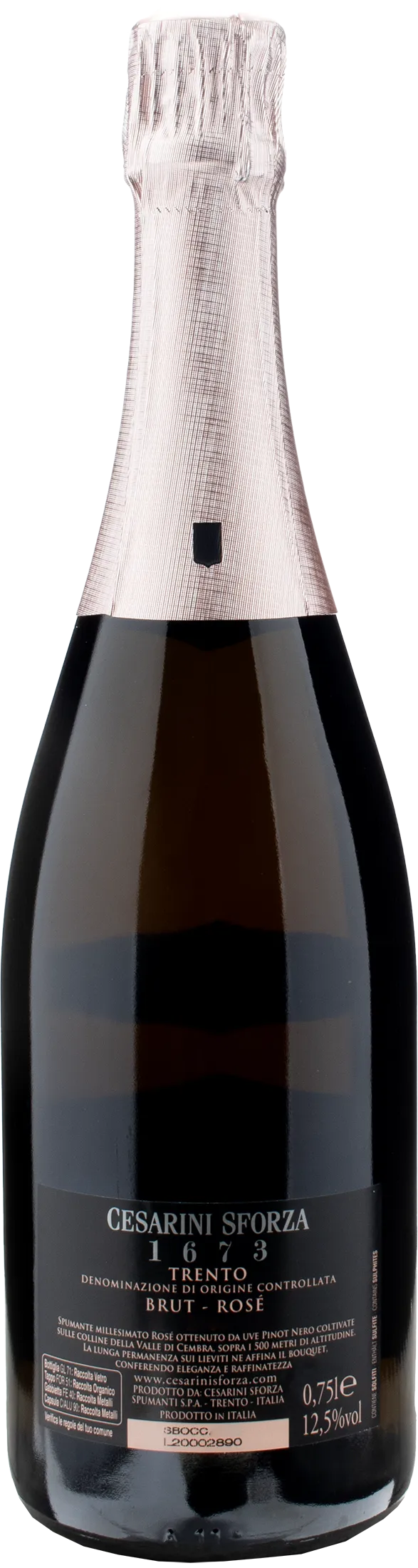 Cesarini Sforza 1673 Trento Brut Rosé 2016
