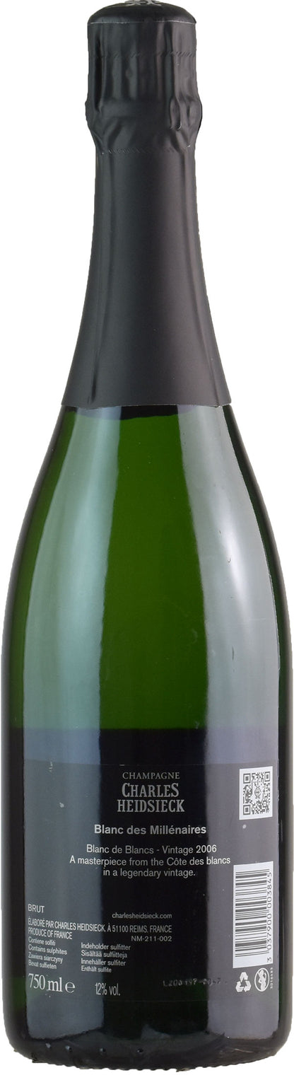 Charles Heidsieck Champagne Blanc de Millenaires 2006