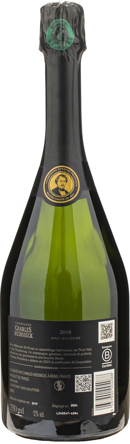 Charles Heidsieck Champagne Brut Millesime 2018