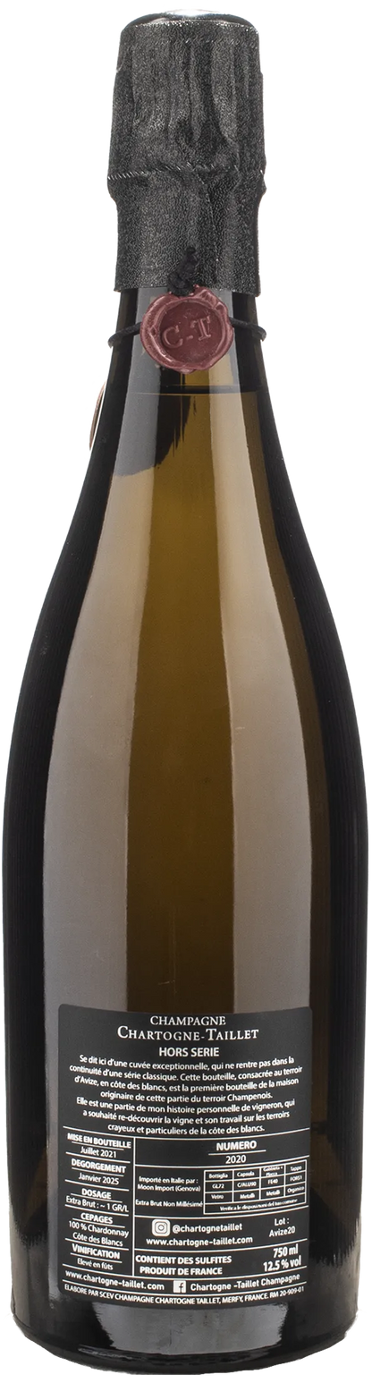 Chartogne Taillet Champagne Hors Serie Avize Grand Cru Blanc de Blancs Extra Brut 2020