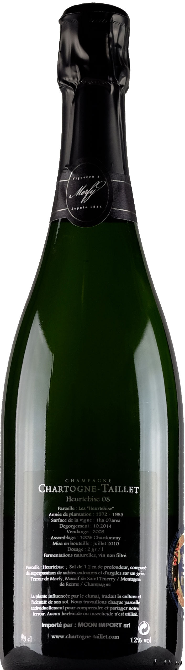 Chartogne-Taillet Champagne Blanc de Blancs Heurtebise Extra Brut