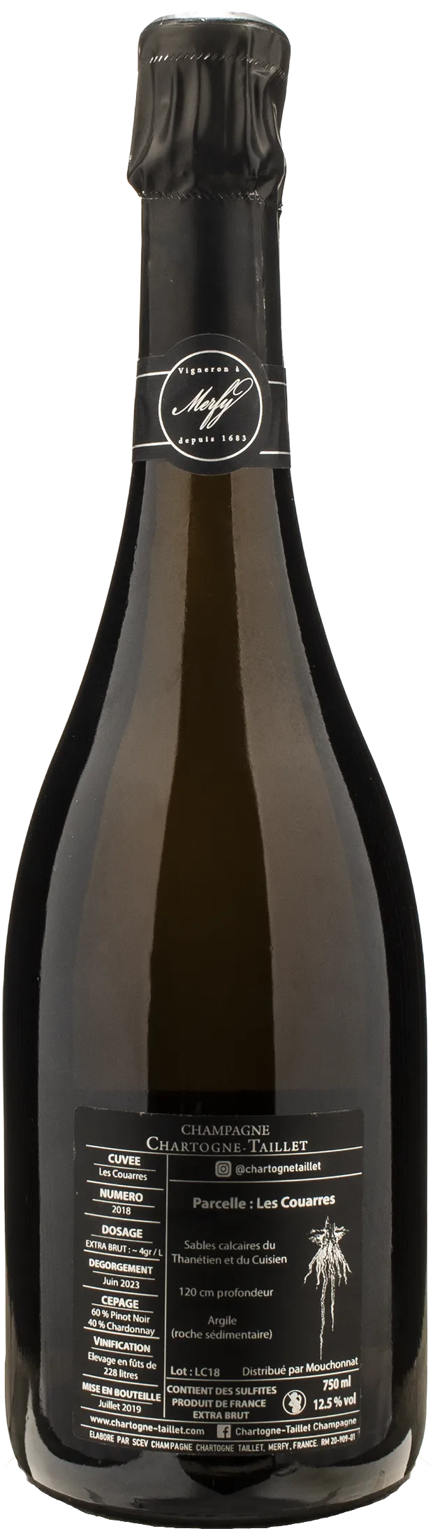 Chartogne Taillet Champagne Les Couarres Extra Brut 2018