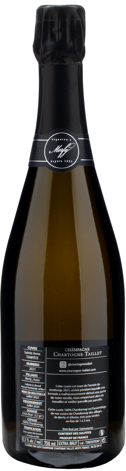 Chartogne-Taillet Champagne Sainte Anne Tempete Extra Brut