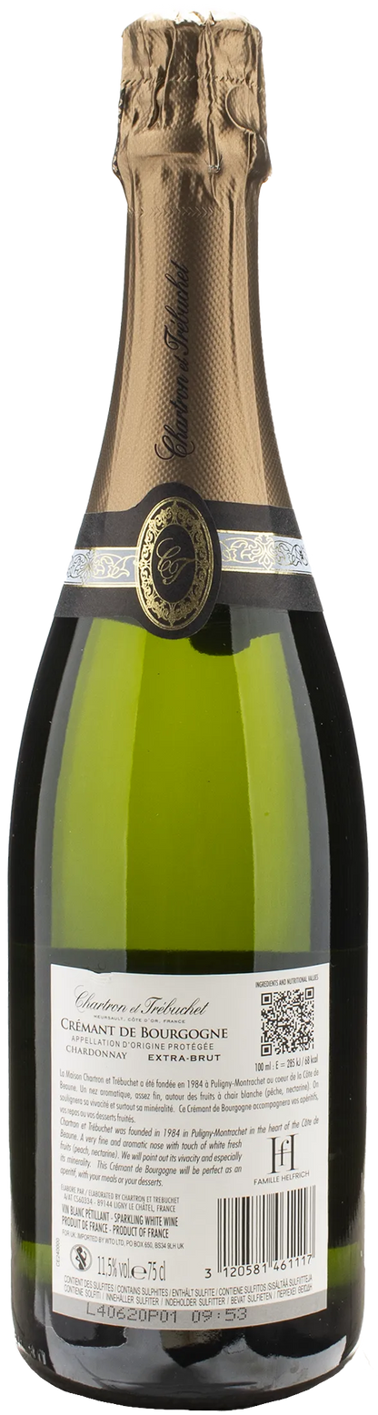 Chartron et Trebuchet Cremant de Bourgogne Chardonnay Extra Brut 2022