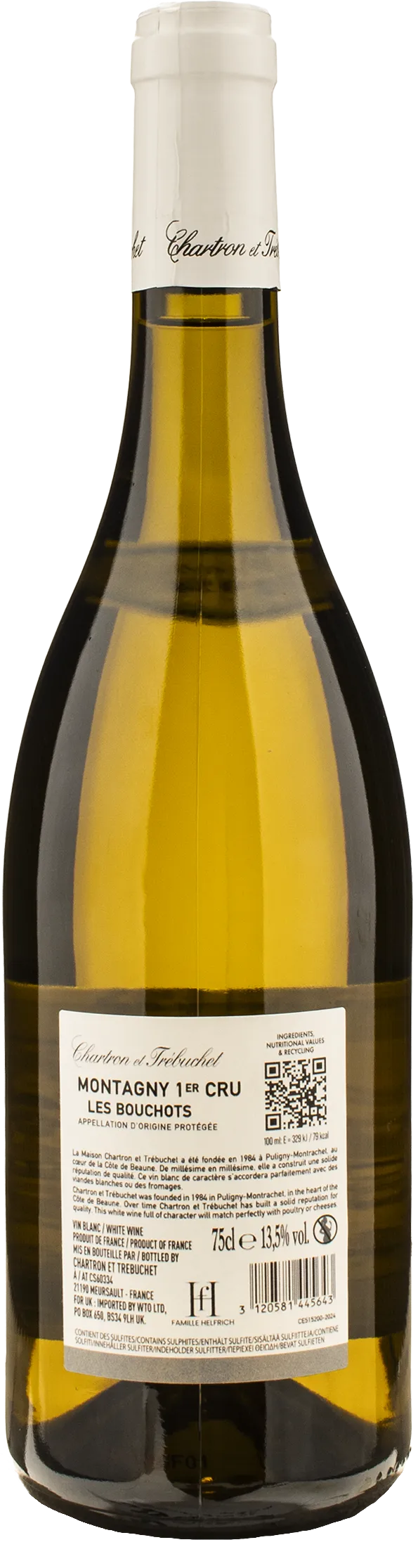 Chartron Trebuchet Montagny 1er Cru Les Bouchots 2024