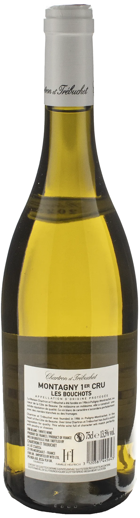 Chartron Trebuchet Montagny Blanc 1er Cru Les Bouchots 2023